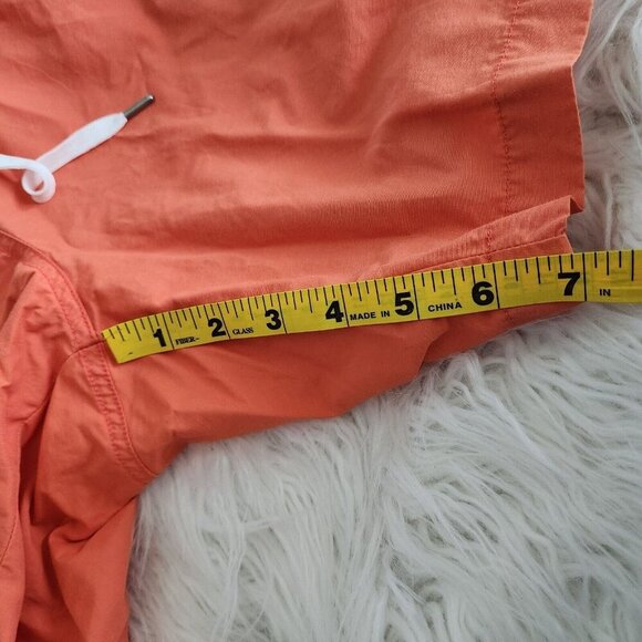 Onia Swim Board Trunks Shorts Men's XL Mesh Lined 7" Orange Beach - Picture 12 of 13